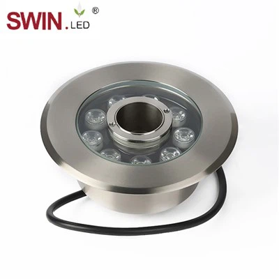 IP68 fountain nozzle nrog LED teeb